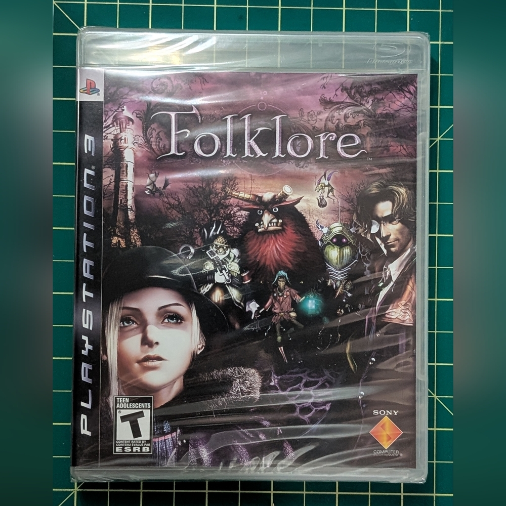New Sealed Sony PlayStation 3 Folklore Game Black